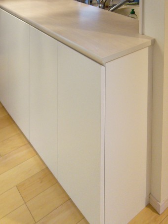 カウンターのコモノ問題がスッキリ解決！